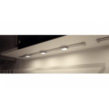 Комплект светильников LED3006 24V/5.4W подвижных алюминий цвет: серебряный теплый белый свет 900мм (3 штуки)