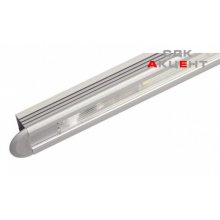 Светильник LED 2005 врезной алюминиевый цвет: серебряный 12V/1.2W холодный белый свет 575мм