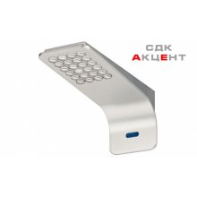 Комплект світильника LED 1083 12V/1,6W колір: нержавіюча сталь, тепле біле світло