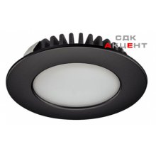Світильник LED 2020 12 B/3,2 Вт цамак чорний, холодне біле світло