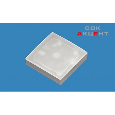 Светильник LED квадратный теплый белый свет 1.2W