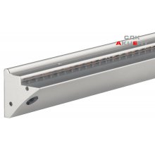 Полка стеклянная с LED 2006 12V/4W голубой свет 70х175х600мм