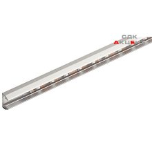 Профиль LED 2007 12V/2.5W алюминий цвет: серебристый голубой свет 12х15х563мм