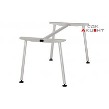 Каркас для стола Idea + A для прямоугольных столов, цвет алюминий 1000x800мм