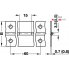 Петля рояльная 20x0,7x3,5N