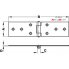 Петля карточная Z120x33