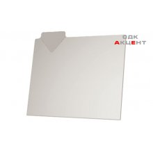 Закладка для CD 125x142x152мм, белая