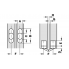 Петля Soss B9.5x42.9