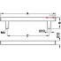 Ручка-релінг 400х35 мм, сталь, колір нержавіюча сталь