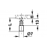 Удлинитель к фиксирующей шпильке, 20/V6.3 мм
