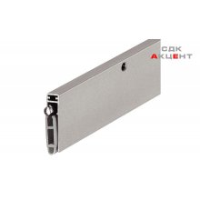 Уплотнитель для дверей алюминий / PVC серый 958мм