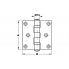 Петля карточная шарнирная для мижкимн.дверей нерж.ст.мат.76x76мм вес двери для 3 петель 46 кг