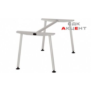 Каркас для стола IDEA + A стальной цвет: алюминий 800х800мм