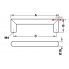Ручка мебельная 16/176х40 мм, нержавеющая сталь, матовая