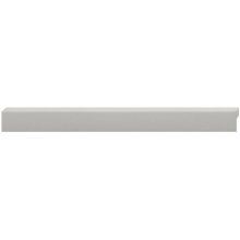 Ручка-профиль 332х29 мм, алюминий, серебр., анодиров