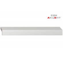 Ручка алюминиевая серебряная 400x25мм