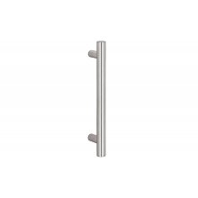 Ручка STEVEN для входных дверей нержавеющая сталь матовая D25мм 75х300мм