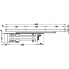 Доводчик врезной DCL 30, двери 950-1250 мм, 80 кг