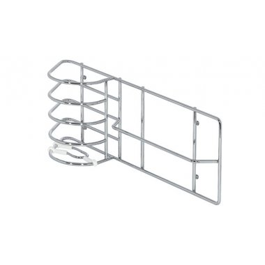 Держатель навесной 400х115х160 мм, сталь, хромированный