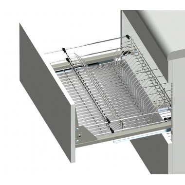 Корзина с сушкой 600 хром Variant Multi